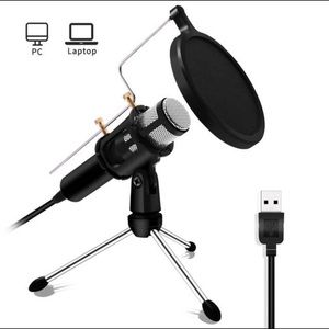 Professional PC Microphone Podcast Condenser Mic